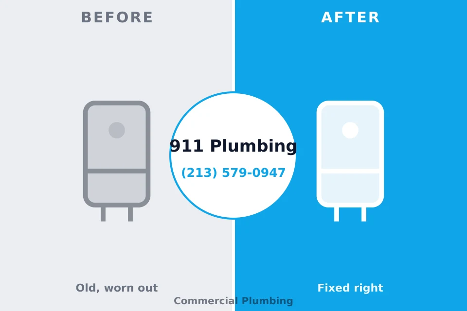Before and after: plumbing company Gray, GA